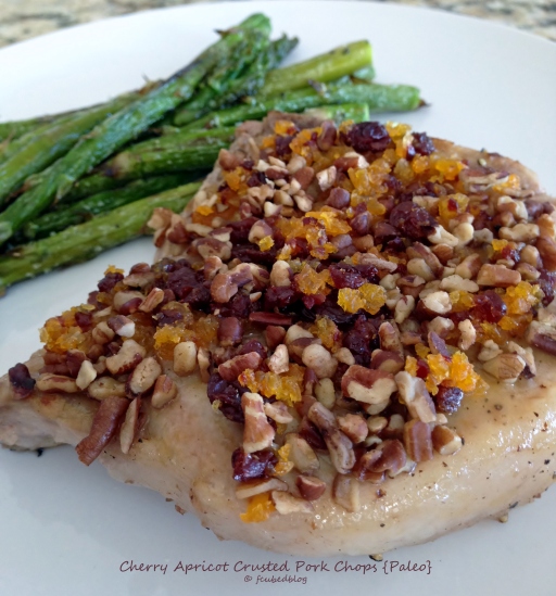An easy paleo meal that is sure to please even the pickiest eaters.  Pork, dried cherries, apricots and pecans make this super tasty.